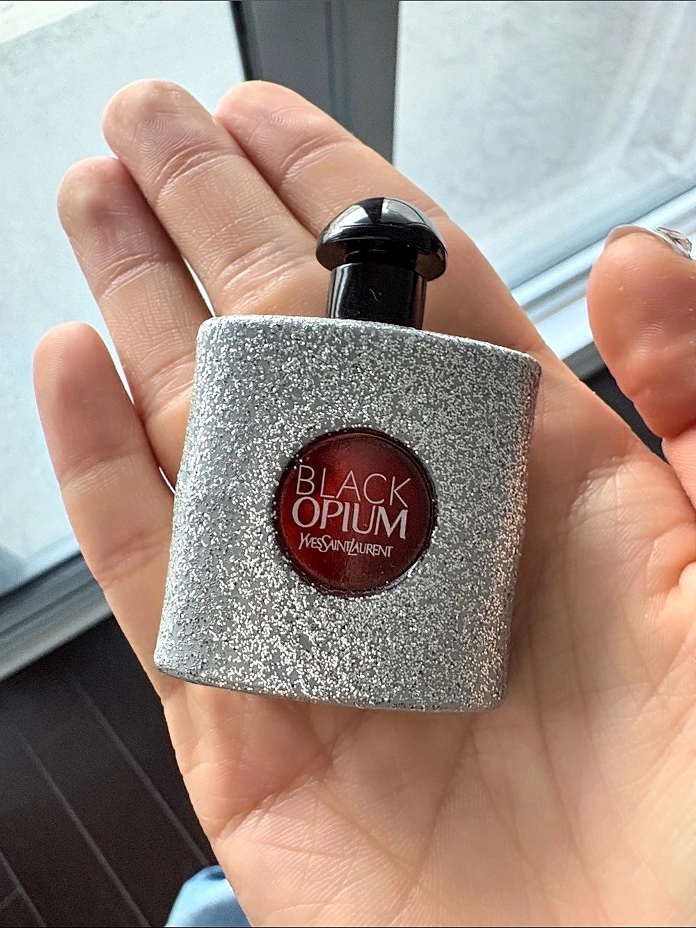 Yves Saint Laurent Black Opium Eau de Parfum Glitter Eau de Parfum Silver &